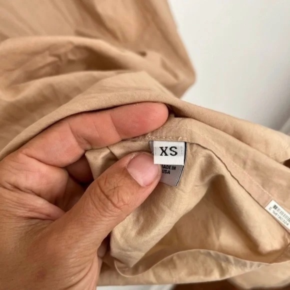 Nancy Stella Soto Cold Shoulder Shirt Dress - Picture 2 of 12